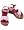 -L'Amour Pink Tall Wedge Girl Sandals 10