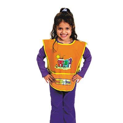 Chenille Kraft 5207 - Kraft Artist Smock, Fits Kids Ages 3-8, Vinyl, Bright Colors, - CKC5207 On Sale