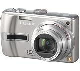 Electronics : Panasonic DMC-TZ2EB-S Digital Camera - Silver (6.0MP, 10 x Optical) Antishake, 2.5" LCD