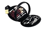 Royce Leather Ladies Travel Manicure and Cosmetic Set 580-5