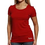 Cutter & Buck Philadelphia Phillies Ladies Red End Zone Premium T-shirt