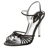 Nina Women's Mabel Sandal,Black Glace,8.5 M