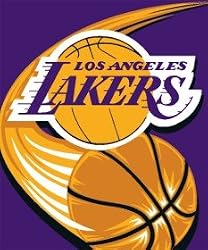Los Angeles Lakers 50"x60" Royal Plush Raschel Throw Blanket - Basketball Sports Merchandise