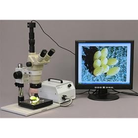 3.25x-90x Industrial Inspection Microscope with 3mp Digital Camera by AmScope