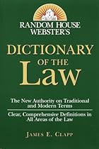 Random House Webster's Dictionary of the Law