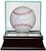 Bo Jackson Autographed/Hand Signed Official Major League Baseball w/ Glass Case