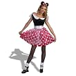 Deluxe Adult Minnie Mouse Costume (RUNS SMALL See Product Features)