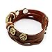 November's Chopin New (TM) Unique Rose Bronze Star Charm Adjustable Wrap Bracelet …