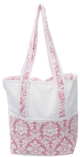 Hoohobbers Versailles Pink Tote Diaper Bag