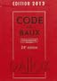 Code des baux 2013, comment�