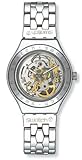Click for larger image and other views for Swatch Men's Irony Automatic Body & Soul YAS100G Silver Stainless-Steel Automatic Watch with Silver Dial