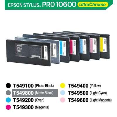 Epson T549800 Black Ink Cartridge Refill Kit