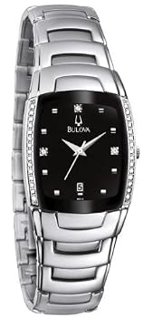 Bulova #96E02 Men's Casual Diamond Dress Watch