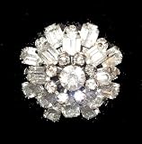 Vintage Estate Jewelry - Stunning Art Deco Rhinestone Brooch