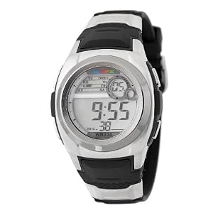 Hype Women's 321002BLK Chronograph Black and Stainless Steel Digital Sport Watch