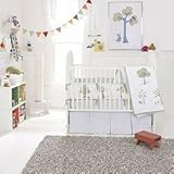 Nightowl Baby 3pc Crib Bedding Set by Whistle & Wink