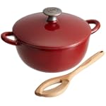 Mario Batali 3 Quart Risotto Pan with Spoon, Chianti