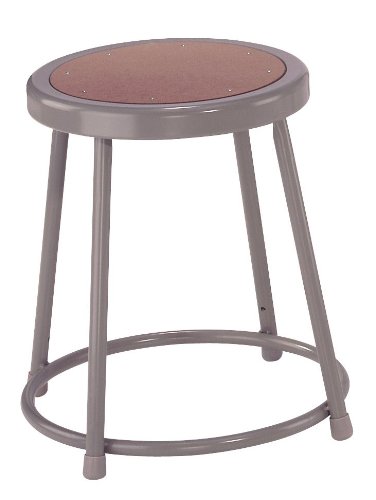 Lab Stool - 18 Stool with Hardboard Seat - National Public Seating - 6218