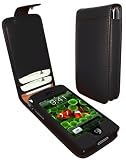 Electronics : Premium Quality Black Exec soft leather case - apple iphone 3g (Flip Type)by DURAGADET® exclusive to Discount Satellite navigation ltd, 2 year warranty.