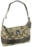 COACH F17434 Signature Stripe Hobo Womens Purse Handbag