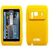 EMPIRE Yellow Silicone Skin Cover Case for Nokia N8