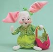 Annalee 12" Spring Girl Bunny