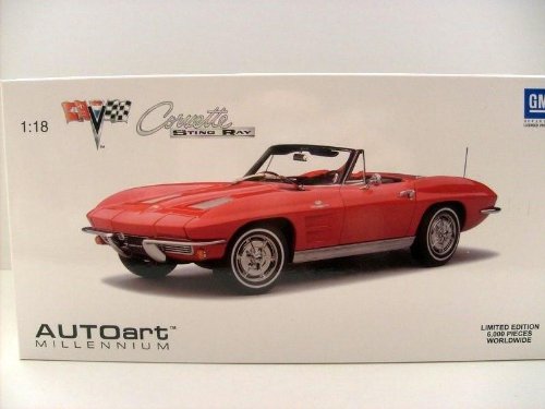 AUTO ART 1/18 71191 CHEV CORVETE '63 CONV RIVERSIDE 