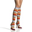 5576 Lycra Acrylic Rainbow Striped Knee Highs, Multicolor, One Size
