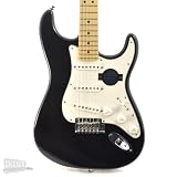 Fender American Standard Stratocaster&reg; Electric Guitar, Black, Maple Fretboard
