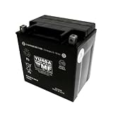 Yuasa YIX30L-BS Maintenance Free VRLA Battery for 1997-2010 Harley Davidson Touring Models