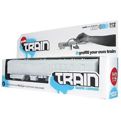 Customise your own blank canvas train