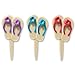 Summer Flip Flop Cupcake Picks ~ 24 pcs