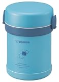 Zojirushi SL-MEE07AB Ms Bento Stainless Lunch Jar (Aqua Blue)