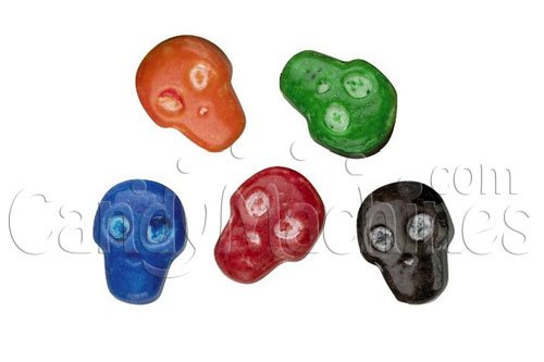 Candy By The Pound - 1 Pound Bag of Skulls Candy