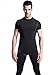 NELEUS Men's 3 Pack Workout Athletic Compression Shirts,Black,US XL,EU 2XL