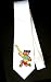 Party Decoration Necktie with cartoon, pole, animal, vaulter, parrot