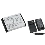 eForCity SLB-10A Battery + Charger Compatible with Samsung© SL620 SL420 SL202