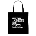 Baumwolltasche Tasche Bag - New York, London, Paris, Tokyo, Neu Sankt Jürgen