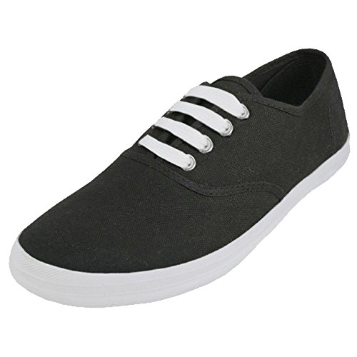 Womens Lace Up Canvas Shoes