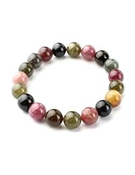 O-stone 2A Tourmaline Paradise Bracelet Grounding Stone Protection A10mm