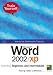 Word 2002/XP Advanced & Real Life Examples