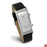 Skagen Midsize Black Leather Watch #286LSLW
