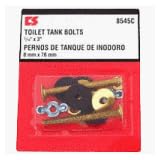 Brass Plated Closet Bolt Set by Jones Stephens