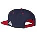 NBA Atlanta Hawks Men's Team Nation Snapback Hat, One Size, Black/Red