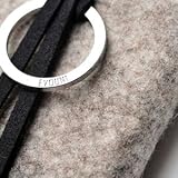 EVOUNI_Handmade Felt Pouch_iPhone, iPod (Black & Gray)