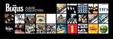 The Beatles: Album Colletion Art Poster Print, 38x13