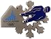 Torino 2006 Olympics Skeleton Double Pin