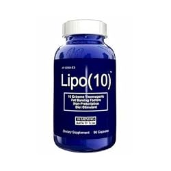 Lipo 10 - 60 Capsules Hardcore Thermogenic Fat Burner Weight Loss Diet Pills