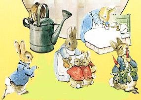 Kitchen: Peter Rabbit Wallies Wallpaper Cutouts