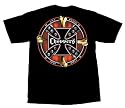 Choppers Circle Black Biker T-shirt Tee Shirt
